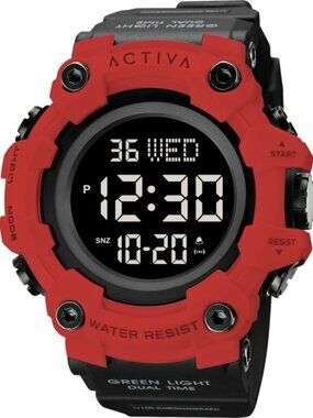 Activa Kadron X Invicta Digital Men's Watch - 53mm, Black (ACW1968-006)